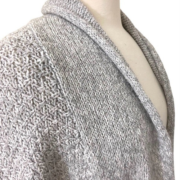 Anthropologie Angel of the North Gray Chauvet Cardigan Medium - Picture 10 of 13